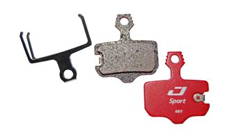 Brake pads and rubber